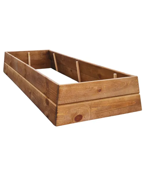 Nagrobek Tymczasowy Drewniany 172cm x 57cm OBUDOWA GROBU zwężana TRAPEZOWA