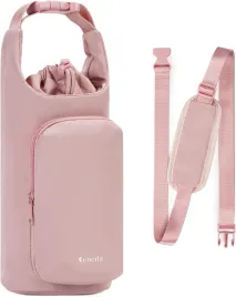 ceneda-torba-termiczna-na-butelke-940-1140-ml-z-paskiem-rozowa