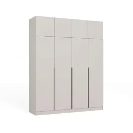 szafa-senso-4d-z-nadstawka-wysoka-kaszmir-drzwi-czarne-uchwyty-250x200-cm