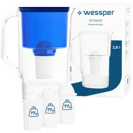 dzbanek-filtrujacy-wessper-d1-solid-28l-4x-filtr-aquaclassic
