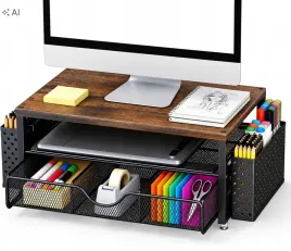 stojak-pod-monitor-podstawka-organizer-na-dokumenty-biurkowy-z-szuflada-d74