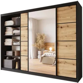 pojemna-szafa-z-lustrem-280-cm-trzydrzwiowa-dab-artisan-largo