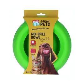 excellent-pets-no-spill-bowl-green-m