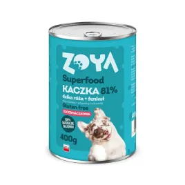zoya-puszka-superfood-dla-szczeniaka-kaczka-z-fenkulem-400g-5904844580245