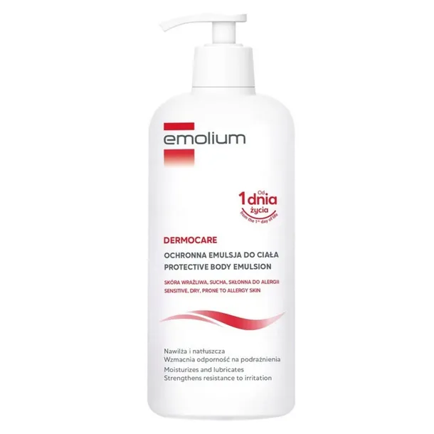 EMOLIUM DERMOCARE Ochronna emulsja do ciała 400 ml