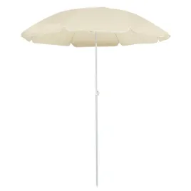 parasol-ogrodowy-na-stalowym-slupku-piaskowy-180-cm