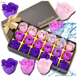 sztuczne-roze-flower-box-mydlane-kwiaty-18szt-prezent-dekoracyjne-fioletowe