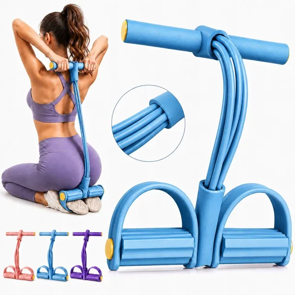 Ekspander guma oporowa fitness do ćwiczeń odchudzanie nogi uda brzuch ręce