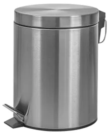 kosz-na-smieci-donau-home-5l-wolnoopadajacy-ze-stopka-srebrny-mat