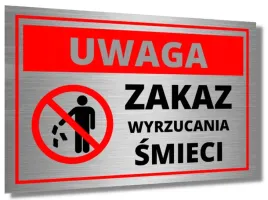 tabliczka-informacyjna-zakaz-wyrzucania-smieci-aluminiowa-uwaga-nie-smiec