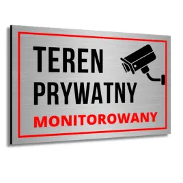 tabliczka-aluminium-teren-prywatny-monitorowany-uv-uwaga-monitoring-kamera