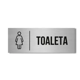 szyld-tabliczka-napis-toaleta-damska-wc-30x10cm-na-drzwi-sciane-lekka