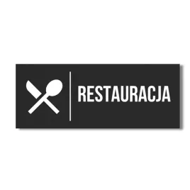 tabliczka-z-napisem-restauracja-30x10cm-elegancka-czarna-piktogram-wzory-hq