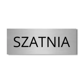 tabliczka-napis-szatnia-druk-uv-aluminium-wzory