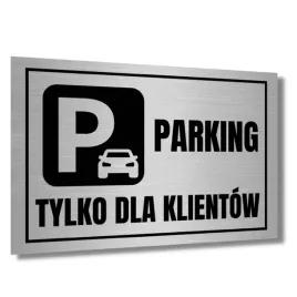 tabliczka-parking-dla-klientow-aluminium-uv-elegancka-oznaczenie-miejsca