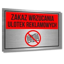 tabliczka-zakaz-wrzucania-ulotek-reklamowych-aluminium-uv-do-skrzynek