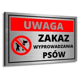 tabliczka-tablica-uwaga-zakaz-wyprowadzania-psow-druk-uv-wzory-aluminium
