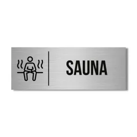 tabliczka-30x10cm-napis-sauna-aluminium-piktogram-pomieszczenie