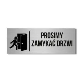 tabliczka-30x10cm-prosimy-zamykac-drzwi-piktogram
