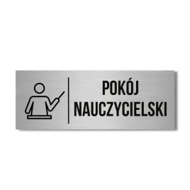 tabliczka-szyld-pokoj-nauczycielski-uv-aluminium-napis-piktogram-do-szkoly
