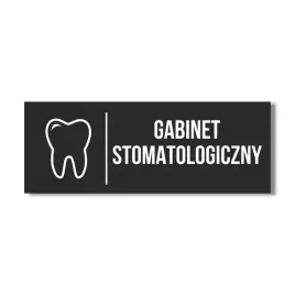 szyld-gabinet-stomatologiczny-tabliczka-30x10cm-dentysta-czarna-mat-napis