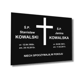 tablica-nagrobna-nagrobkowa-aluminium-wzor-40x30-czarny-mat-na-grob-1-4-zm