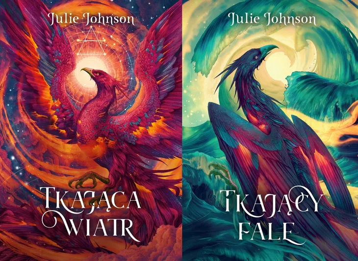 PAKIET WŁADZA RELIKTÓW 1-2 - TKAJĄCA WIATR + TKAJĄCY FALE - JULIE JOHNSON
