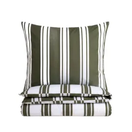 posciel-aris-bawelniana-w-oliwkowe-pasy-160x200-2-70x80-cm-homla