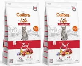 calibra-life-cat-sterilised-beef-wolowina-2x15kg
