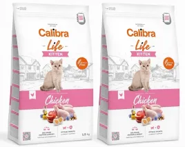 calibra-life-cat-kitten-chicken-kurczak-2x15kg