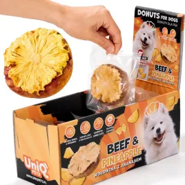 donut-kolagenowy-z-wolowina-i-ananasem-przysmak-dla-psa-uniq-pets-10-szt