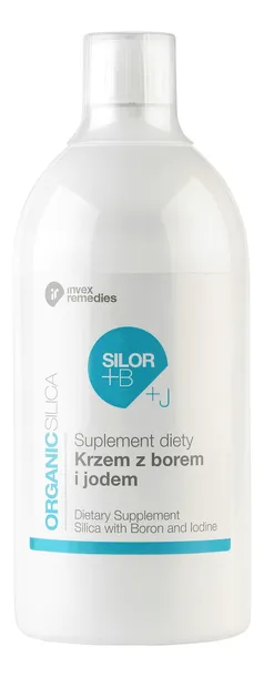 KRZEM Z BOREM I JODEM SILOR+B+J 1L INVEX REMEDIES SUPLEMENT DIETY