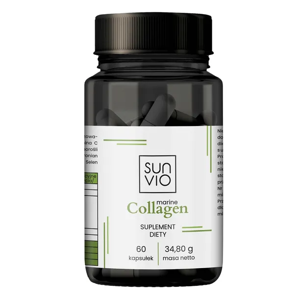 KOLAGEN MORSKI MARINE COLLAGEN 60 KAPSUŁEK SUNVIO