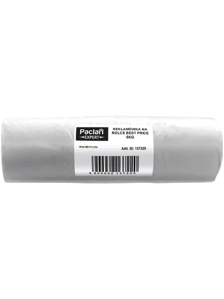 REKLAMÓWKI JEDNORAZOWE Z RĄCZKĄ PRZEZROCZYSTE SIATKI PACLAN EXPERT 43X35CM
