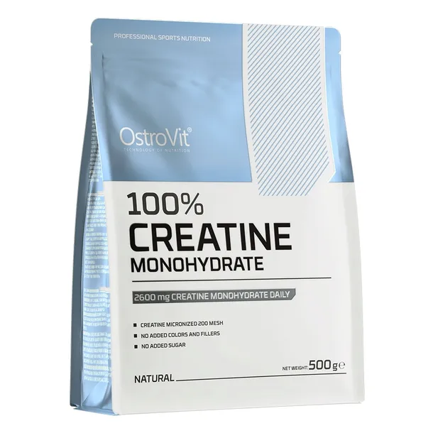 Kreatyna proszek naturalny monohydrat kreatyny OstroVit 500 g