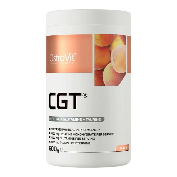 OstroVit CGT 600 g Kreatyna Monohydrat 5000 mg L-Glutamina Tauryna
