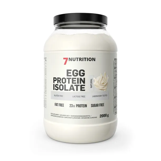7Nutrition EGG Protein 2000 g Natural Jajeczne Białko Odżywka Masa Redukcja