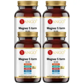 4x-yango-magnez-5-form-90-kaps-bez-wypelniaczy-jablczan-mleczan-magnezu