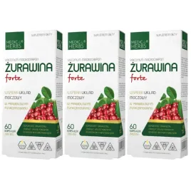 3x-medica-herbs-zurawina-forte-ekstrakt-60-odpornosc-drogi-moczowe-bakterie