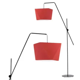 lampa-stojaca-podlogowa-lukowa-czerwona-led-e27-przegubowa-regulowana-modna