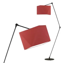 lampa-stojaca-podlogowa-lukowa-czerwona-regulowana-led-e27-abazur-modna