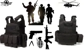 kamizelka-taktyczna-wojskowa-ochronna-policja-czarna-molle