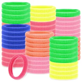 gumki-do-wlosow-elastyczne-4mm-fluorescencyjne-kolorowe-zestaw-100-sztuk