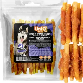 przysmak-dla-psa-rurki-z-batatow-owiniete-krolikiem-uniq-pets-500g