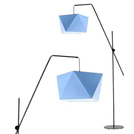 lampa-stojaca-podlogowa-lukowa-niebieska-led-e27-przegubowa-regulowana