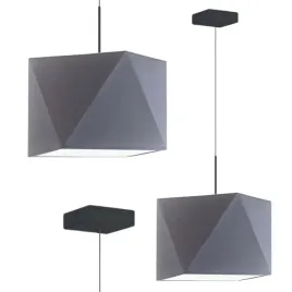 lampa-wiszaca-sufitowa-szara-zyrandol-regulowana-led-e27-abazur-nowoczesna