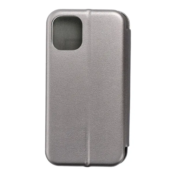 kabura-book-forcell-elegance-do-iphone-12-mini-stalowy