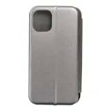 kabura-book-forcell-elegance-do-iphone-12-mini-stalowy