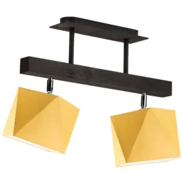 lampa-sufitowa-plafon-musztardowa-drewniana-regulowana-led-e27-zyrandol