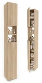 szafka-lazienkowa-slupek-waska-24-cm-172-cm-zamykana-7-polek-dab-sonoma